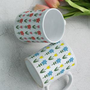 아트박스/꾸밈 im995-디자인머그컵2p-북유럽플라워