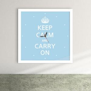 아트박스/꾸밈 cu511-킵캄앤캐리온_파스텔_액자벽시계