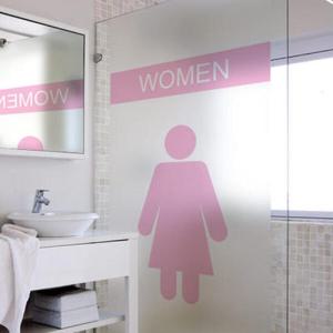 아트박스/꾸밈 ci350-남녀아이콘화장실_유리문시트지