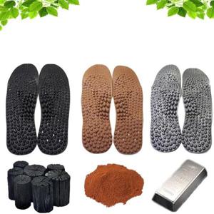 아트박스/갓샵 참숯 황토 은함유 발바닥지압 기능성 신발 깔창