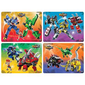 아트박스/퍼즐사랑 12+18+24+35조각 4종 판퍼즐 / 쥬라기캅스