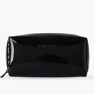 아트박스/블랑블랙 에나멜 직사각 화장품 파우치 [블랙]