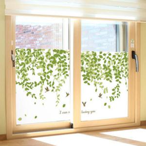 아트박스/꾸밈 ph349-숲속의넝쿨정원_불투명유리시트