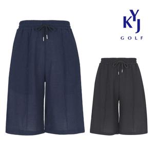 여름 지지미 쿨 하프팬츠 밴딩 스판 남성 골프 반바지 DPMMHS02