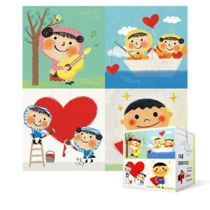 아트박스/퍼즐사랑 144피스 직소퍼즐 / 너를 만나 행복해 (미니)