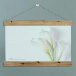 아트박스/꾸밈 ci069-우드스크롤_60CmX40Cm-드라이플라워