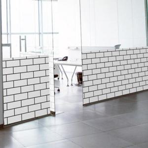 아트박스/꾸밈 cc431-벽돌무늬_불투명유리시트