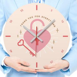 아트박스/꾸밈 ck641-사랑해고마워_인테리어벽시계