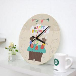 아트박스/꾸밈 ck638-생일축하합니다_인테리어벽시계