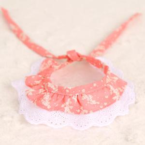 아트박스/와우독 애견 스카프 코랄 레이스-핑크