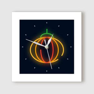 아트박스/꾸밈 it469-채소네온아이콘_미니액자벽시계