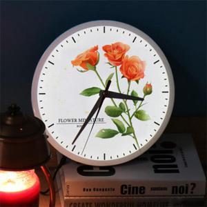 아트박스/꾸밈 nf007-LED시계액자25R_아름다운장미