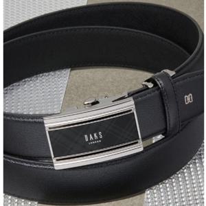 [닥스] 블랙 체크패턴 크리스탈버클 자동벨트 DBBE5F784BK