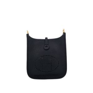 [엘러브] 에르메스 미니에블린TPM 블랙 금장 Z각인 5HB0289