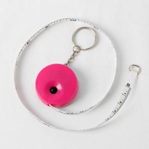 아트박스/와인앤쿡 기본형 원형 줄자 열쇠고리 1개