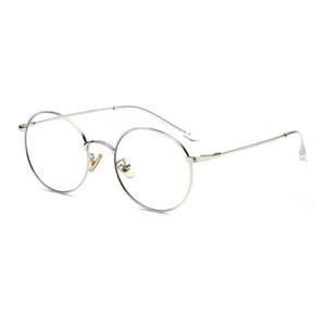 아트박스/루킹포유 LK77507 클래식 라운드 안경테_C2 SILVER