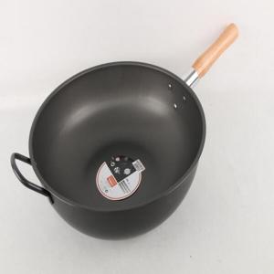 아트박스/유진토스코 경질 자루 중국팬 42cm 궁중팬/국산