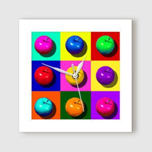 아트박스/꾸밈 it403-컬러풀과일팝아트_미니액자벽시계