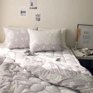 아트박스/메종텍스타일 프린 극세사 차렵이불세트Q 풀세트 2컬러