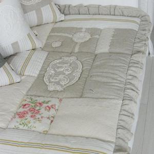 아트박스/앤코튼 로맨틱패치 프릴 쇼파패드[3인용] 2color