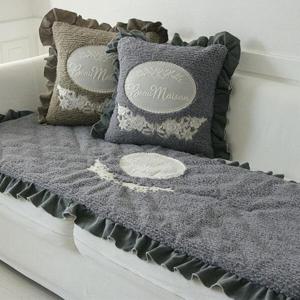 아트박스/앤코튼 메종자수 극세사 쇼파패드[3인용] 2color