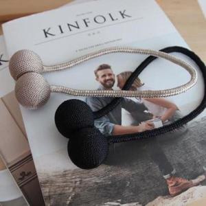 아트박스/메종텍스타일 마그네틱볼 자석 타이백 2color