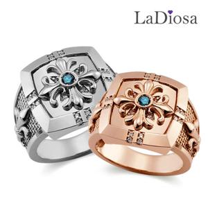 라디오사 14K 청다이아 커플링 G14D-5961RO 커플반지 한쌍