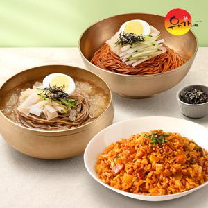 [GS단독구성] 유가네 물비빔막국수 5인분 + 닭갈비볶음밥 5팩