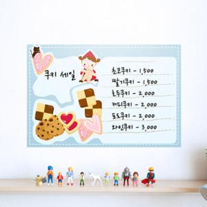 아트박스/꾸밈 ix196-디저트랑나랑_칠판시트_칠판스티커