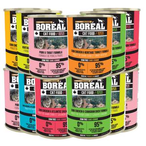 보레알 캣 그레인프리 369g 12개입 고양이주식캔