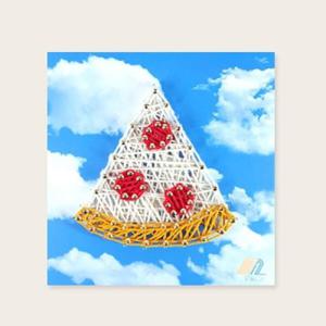 아트박스/72페이지 꼬마 피자 스트링아트 만들기 패키지 DIY