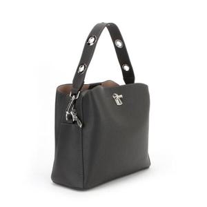 아트박스/릴리 소가죽 아일렛 크로스백 버킷백