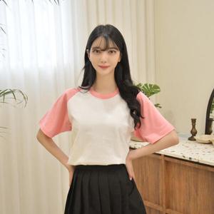 아트박스/교복몰 20수 래글런 티셔츠 (7colors) 유니폼 반티 티