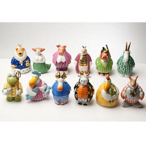 아트박스/괴벨 별자리 도자기 인형 Zodiacs (1월~12월)