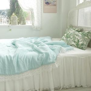 아트박스/앤코튼 아이스 인견 레이스 여름 차렵이불 SS