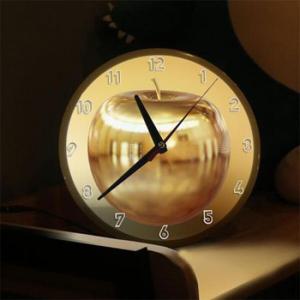 아트박스/꾸밈 nf681-LED시계액자25R_부귀의황금사과