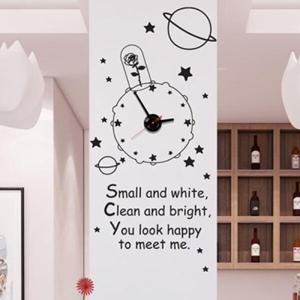 아트박스/낭만창고 jkc001-어린왕자의 장미꽃_그래픽시계