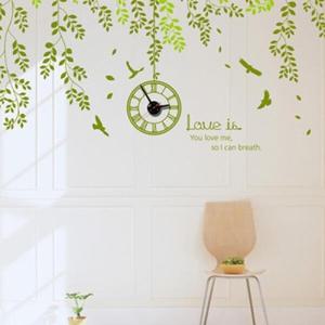 아트박스/낭만창고 jkc020-숲속의 정원1_그래픽시계