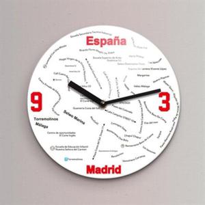 아트박스/리플렉스 Reflex 무소음벽시계(소) ND190-WH