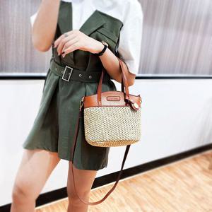 가볍고 들기좋은가방 데일리백 투웨이토트 여성라탄백