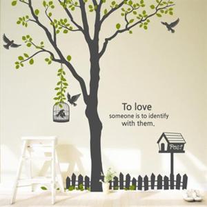 아트박스/낭만창고 ijs129-해피니스 나무와 우체통