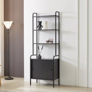 [착불배송 상세확인] H4470 슬라이드 스틸 수납 선반장 640 2colors