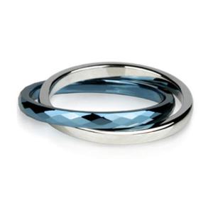 아트박스/바스카 텅스텐 글로스 트윙클 반지 (블루)