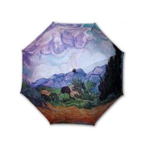 아트박스/헬로레인캣츠 고흐_측백나무와 밀밭(W) 자동우산