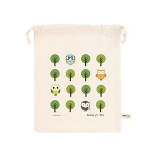 아트박스/디자인아지트 [주문제작]스트링파우치부엉이