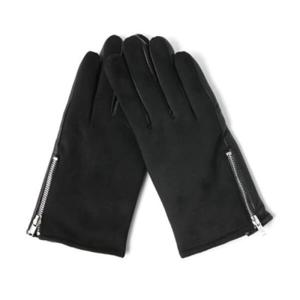 아트박스/베네 지퍼 포인트 스웨이드 스마트폰 여성장갑