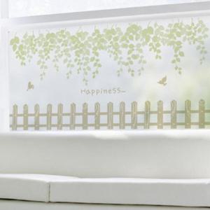 아트박스/꾸밈 ik508-행복한숲속의울타리정원_글라스시트지