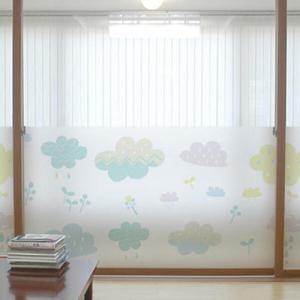 아트박스/꾸밈 ck155-파스텔구름_글라스시트지