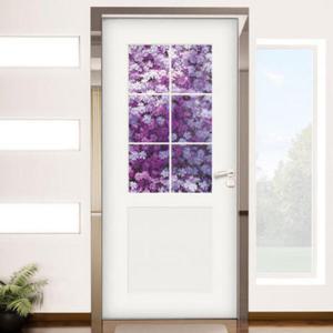 아트박스/꾸밈 ch832-창문그림(보라빛향기)_현관문시트지