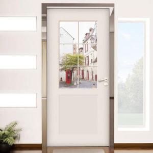 아트박스/꾸밈 ih861-창문그림(유럽의거리)_현관문시트지